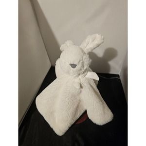Little Miracles Plush Lovey White Bunny 14" square faux fur soft Costco